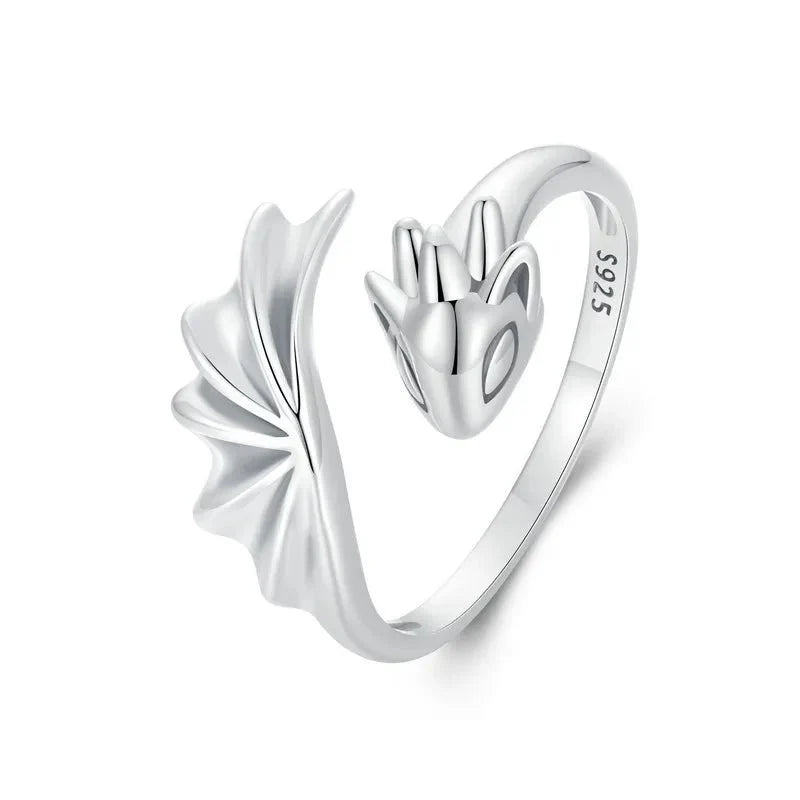 Dragon Breath S925 - Adjustable Sterling Silver 925 Ring - Woman Jewelry - LUSSOTTILE - LUSSOTTILE™ Official Site