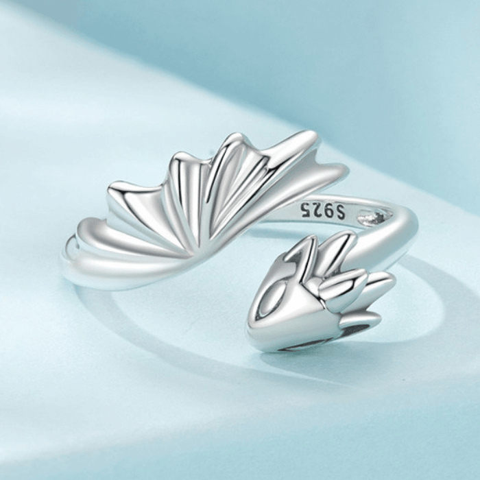 Dragon Breath S925 - Adjustable Sterling Silver 925 Ring - Woman Jewelry - LUSSOTTILE - LUSSOTTILE™ Official Site