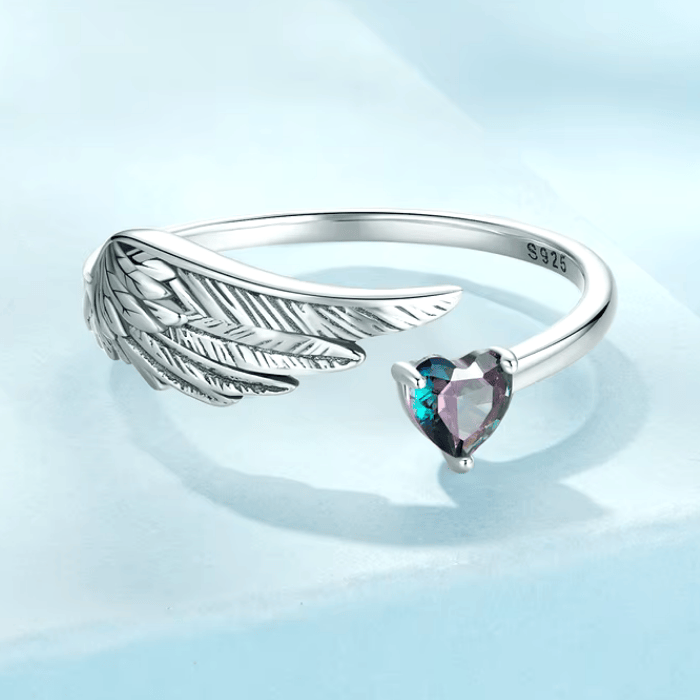 Fallen Angel S925 - Adjustable Sterling Silver 925 Ring - Woman Jewelry - LUSSOTTILE - LUSSOTTILE™ Official Site